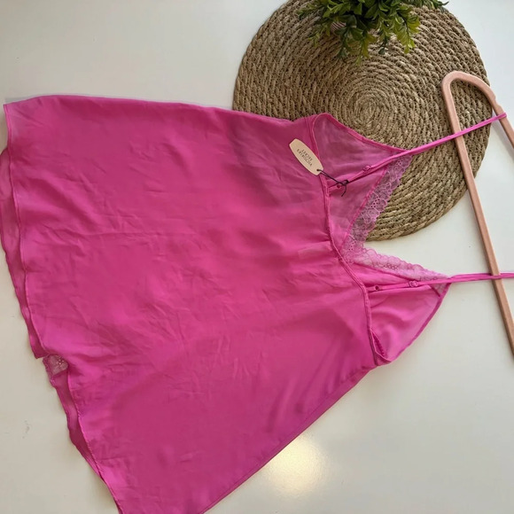 Hot pink Victoria’s Secret sheer babydoll‎ Small - Picture 5 of 12